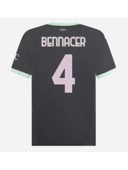 AC Milan Ismael Bennacer #4 Ausweichtrikot 2024-25 Kurzarm